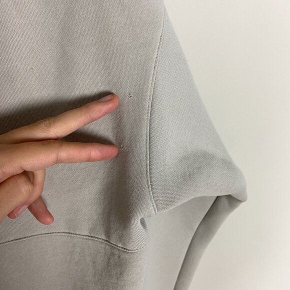 Balance Athletica Mens Verse Hoodie Size Medium Lucid Grey FLAW - Picture 9 of 9